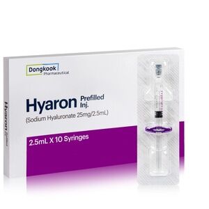 Hyaron Prefilled Hyaluronic Acid Serum SKINBOOSTER ⭐️ 2.5ML X 1 vial Exp 2028